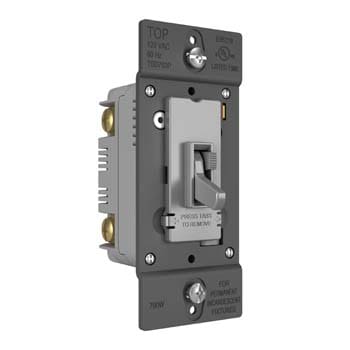 Pass & Seymour / Legrand - P&S TSD703PGRY TOGGLE SLIDE DIMMER