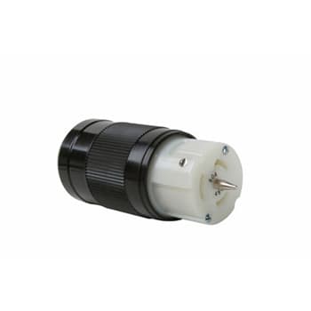 Pass & Seymour / Legrand - Pass & Seymour CS8464 50 Amp 480 VAC 3-Wire Non-NEMA Nylon Locking Connector