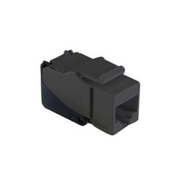 Pass & Seymour / Legrand - On-Q WP3560-GY Snap Cat6E RJ45 T568-A/B Connector (M20) - Gray
