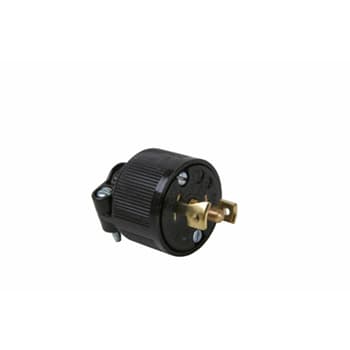 Pass & Seymour / Legrand - Pass & Seymour ML3113 Midget Lock Plug, 3pole 3wire, 15A 125/250V