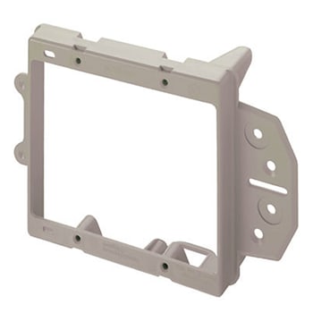 Pass & Seymour / Legrand - Pass & Seymour PLV-2B 2-Gang Face Mount Low Voltage Bracket