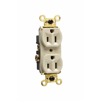 Pass & Seymour / Legrand - P&S WR5262I WR DUP RECP B+S WIRE 15