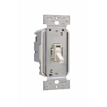 Pass & Seymour / Legrand - Pass & Seymour T603-W Toggle Dimmer 600Watt 3Wire, White