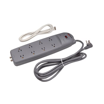 Pass & Seymour / Legrand - P&S PS8C 8 OUTLETS 925J SURGE + COA
