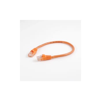 Quiktron Inc - QTRN 570-140-025 CAT5E ORANGE 25' PATCH CORD/BOOTED