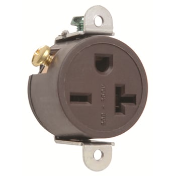 Pass & Seymour / Legrand - RECP SGL 20A 250V SHORT STRP S-WIRE