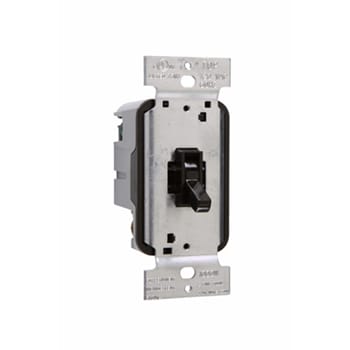 Pass & Seymour / Legrand - Pass & Seymour T600 600 W 120 Volt 1-Pole Brown Thermoplastic Incandescent Toggle with Non-Preset Dimmer