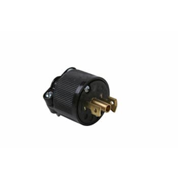 Pass & Seymour / Legrand - Pass & Seymour ML2113 Midget Lock Plug, 2pole 3wire, 15A 125V