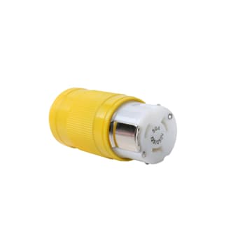 Pass & Seymour / Legrand - Pass & Seymour CR6364 Turnlok Connector, 2pole 3wire, 50amp 125/250V, Corrosion Resistant