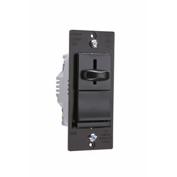 Pass & Seymour / Legrand - Pass & Seymour LS600-P Incandescent Slide Dimmer, Preset 600W - Brown