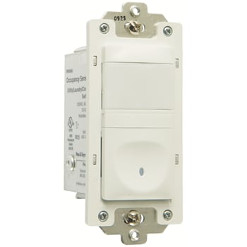 Pass & Seymour / Legrand - Pass & Seymour RW500U-WCC4 Single Pole Occupancy Sensor, 2wire 500W - White