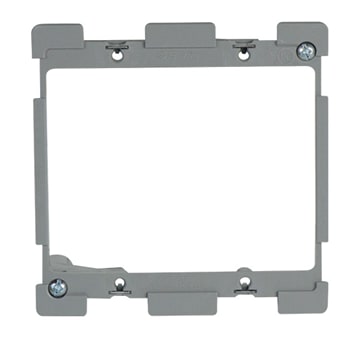 Pass & Seymour / Legrand - Pass & Seymour SLV-2W 2Gang, Low-Voltage Bracket for Old Word, w/ Swing Mount and Quick/Click