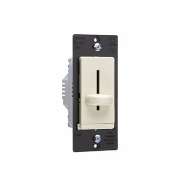 Pass & Seymour / Legrand - Pass & Seymour LS600-I Incandescent SlideDimmer, Non-Preset 600W - Ivory