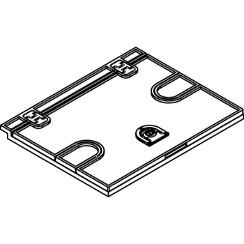 The Wiremold Co - Wiremold CCBBSCTCAL CCBB-Series Carpet Cover Assembly