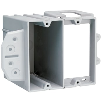 Pass & Seymour / Legrand - Pass & Seymour PDV-2B 2-Gang Dual Volt Mounting Bracket