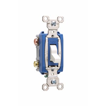 Pass & Seymour / Legrand - Pass & Seymour PS15AC3-LA 3way Toggle Switch, Back & Side Wire, 15A 120/277V - Light Almond