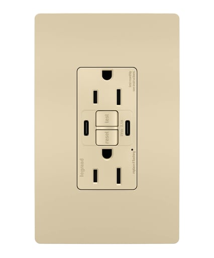 Pass & Seymour / Legrand - P&S 1597TRUSBCCI SELF-TEST GFCI REC