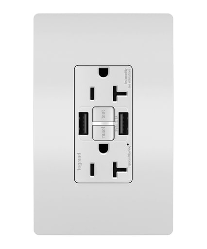 Pass & Seymour / Legrand - P&S 2097TRUSBAAW SELF-TEST GFCI REC