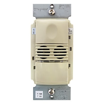 Wattstopper / Legrand - Wattstopper DW-100-I 120/277 VAC Ivory Dual Technology Wall Switch Occupancy Sensor