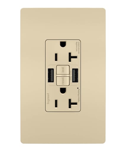 Pass & Seymour / Legrand - P&S 2097TRUSBAAI SELF-TEST GFCI REC