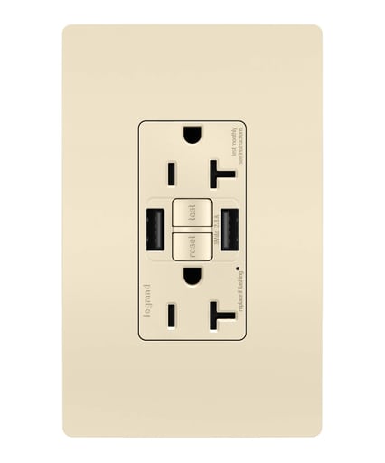Pass & Seymour / Legrand - P&S 2097TRUSBAALA SELF-TEST GFCI RE