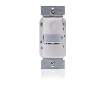 Wattstopper / Legrand - Wattstopper PW-103N-W 120/277 VAC White Passive Infrared Multi-Way Wall Switch Occupancy Sensor