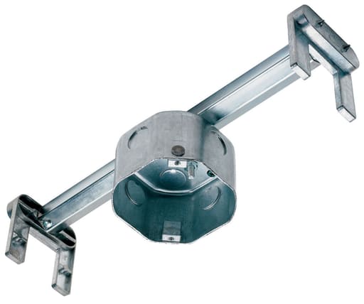 Pass & Seymour / Legrand - Pass & Seymour 22200 Fan Brace Premium Grade w/ Deep Box, Rotating Dual Support for 16-24" Spans