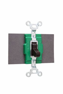 Pass & Seymour / Legrand - Pass & Seymour 1276 30A 120/277V Double Pole, Double Throw Switch, Two Position, No Center Off - Brown