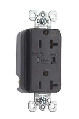 Pass & Seymour / Legrand - Pass & Seymour IG5362-SP Isolated Ground Surge Protective Duplex Receptacle, Back & Side Wire, 20A 125V - Brown