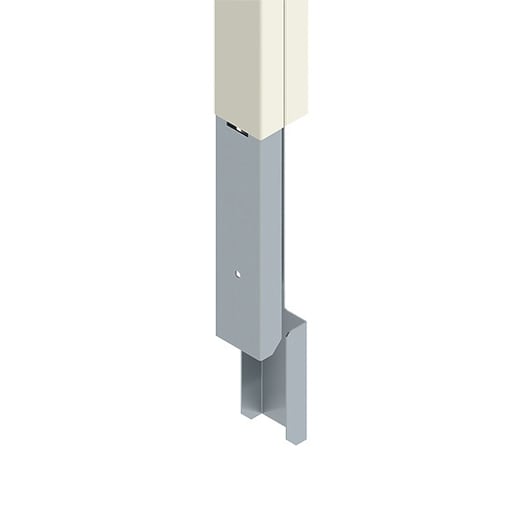 The Wiremold Co - Wiremold 25DTC-E5 5 Foot Blank Steel Pole Extender