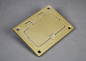 The Wiremold Co - Wiremold 828GFITCAL-BS Rectangular Cover Plate