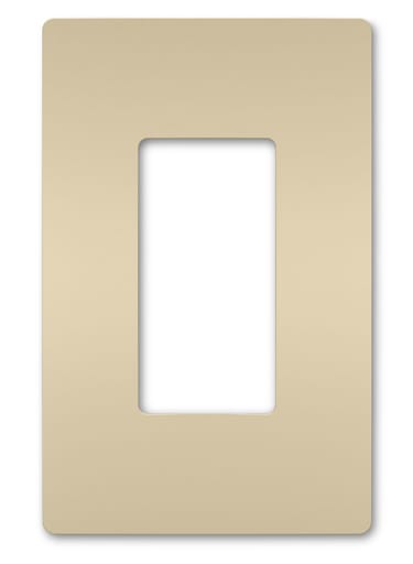 Pass & Seymour / Legrand - Pass & Seymour RWP26-I 1Gang Screwless Wall Plate, Radiant® - Ivory