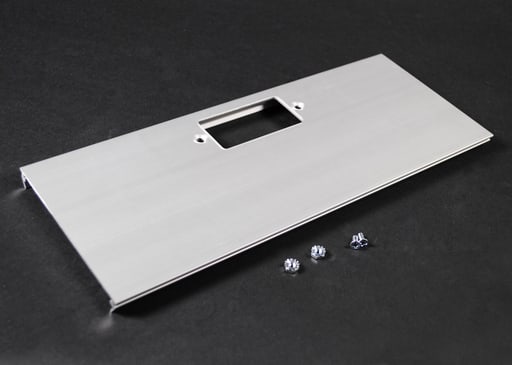 The Wiremold Co - Wiremold AL5246-G AL5200-Series Large Multi-Channel Raceway GFCI Device Cover Plate