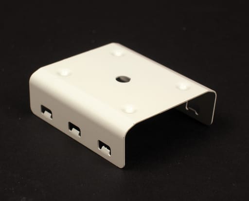 The Wiremold Co - Wiremold NM2003 2 x 1-3/4" Ivory Non-Metallic 1-Channel Raceway Supporting Clip