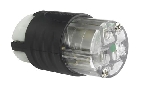 Pass & Seymour / Legrand - Pass & Seymour PS5369-XHG Straight Blade Connector, 2pole 3wire, 20A 125V, Hospital Grade