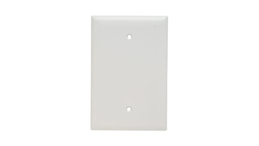 Pass & Seymour / Legrand - Pass & Seymour SPO13-W 1Gang Wall Plate, Blank, Jumbo - White