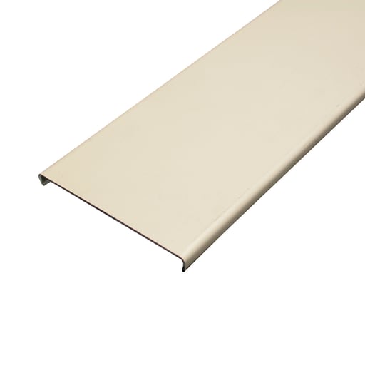 The Wiremold Co - Wiremold V3000CE 5 Foot Ivory Steel 1-Channel Raceway Cover