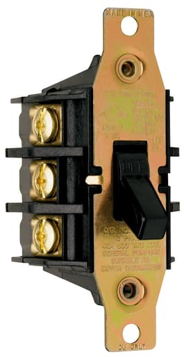 Pass & Seymour / Legrand - Pass & Seymour 7843-MD 40A 600V 3Pole 3phase AC Motor Disconnect Switch
