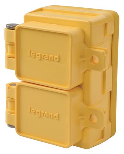 Pass & Seymour / Legrand - P&S 65W47DPLX TURNLK DPLX REC IP67