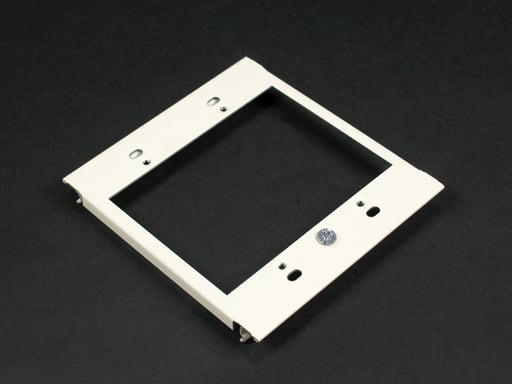 The Wiremold Co - Wiremold V6007C-2 4-5/16" Ivory Steel 2-Gang Device Plate