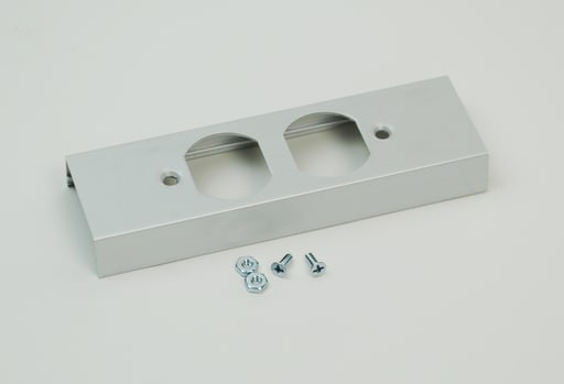 The Wiremold Co - Wiremold AL2446P-D AL2400-Series Duplex Receptacle Cover Plate