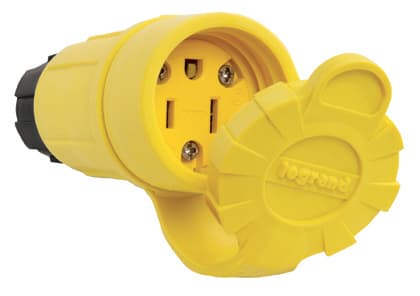 Pass & Seymour / Legrand - Pass & Seymour 15W47 Straight Blade Watertight Connector 15A 125V 5-15r