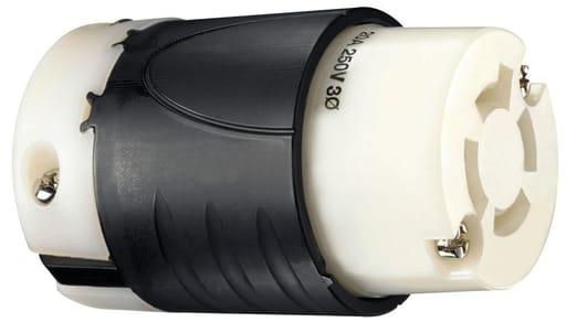 Pass & Seymour / Legrand - Pass & Seymour L1520-C Turnlok Connector 4Wire 20Amp 3Phase 250V