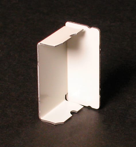 The Wiremold Co - Wiremold 2410B-WH White Blank End Fitting