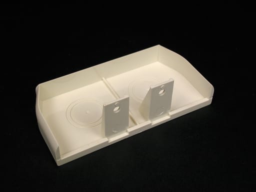 The Wiremold Co - Wiremold 40N2F20WH CableSmart 40N2-Series Blank End Fitting
