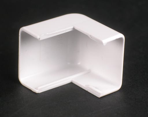 The Wiremold Co - Wiremold 2718 1 Inch Ivory Non-Metallic 1-Channel External Elbow