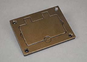 The Wiremold Co - Wiremold 828GFITCAL-BZ Rectangular Cover Plate