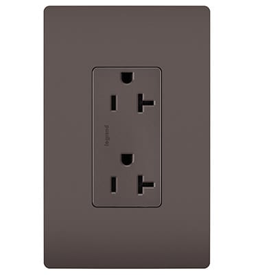 Pass & Seymour / Legrand - P&S TR26352R RADIANT 20A TR DUP REC