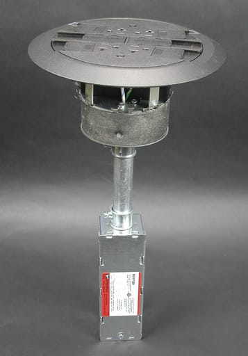 The Wiremold Co - Wiremold RC4ATCAL Multi-Service Assembled Poke-Thru Device