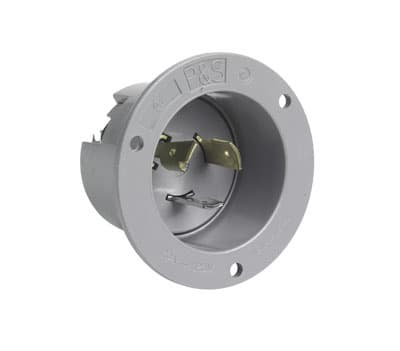 Pass & Seymour / Legrand - Pass & Seymour L520-FI Turnlok Flanged Inlet, 3wire, 20A 125V